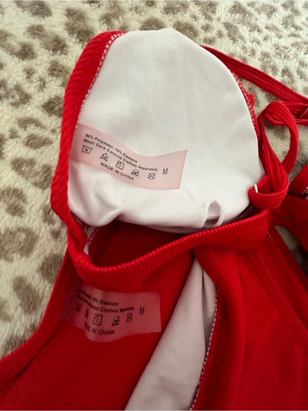 SHEIN vibrant red